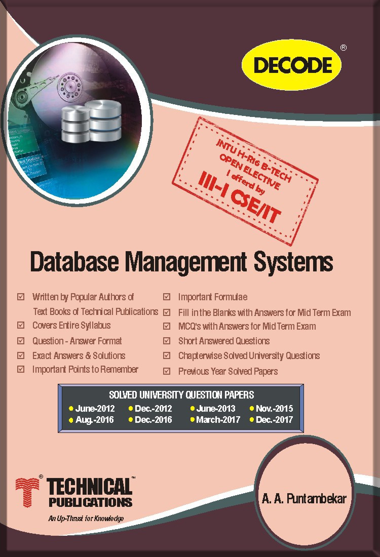 Jntu Dbms Text Book